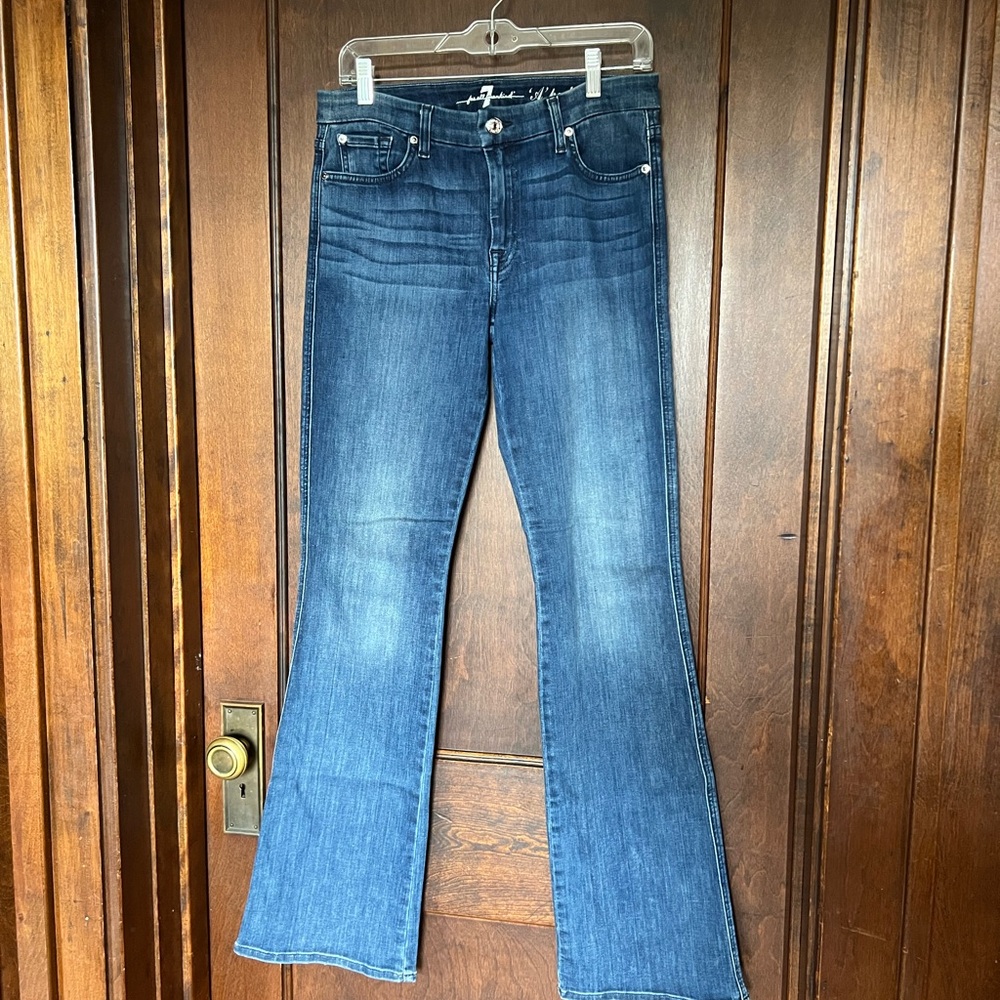 Seven for all Mankind classic low rise flare denim jeans